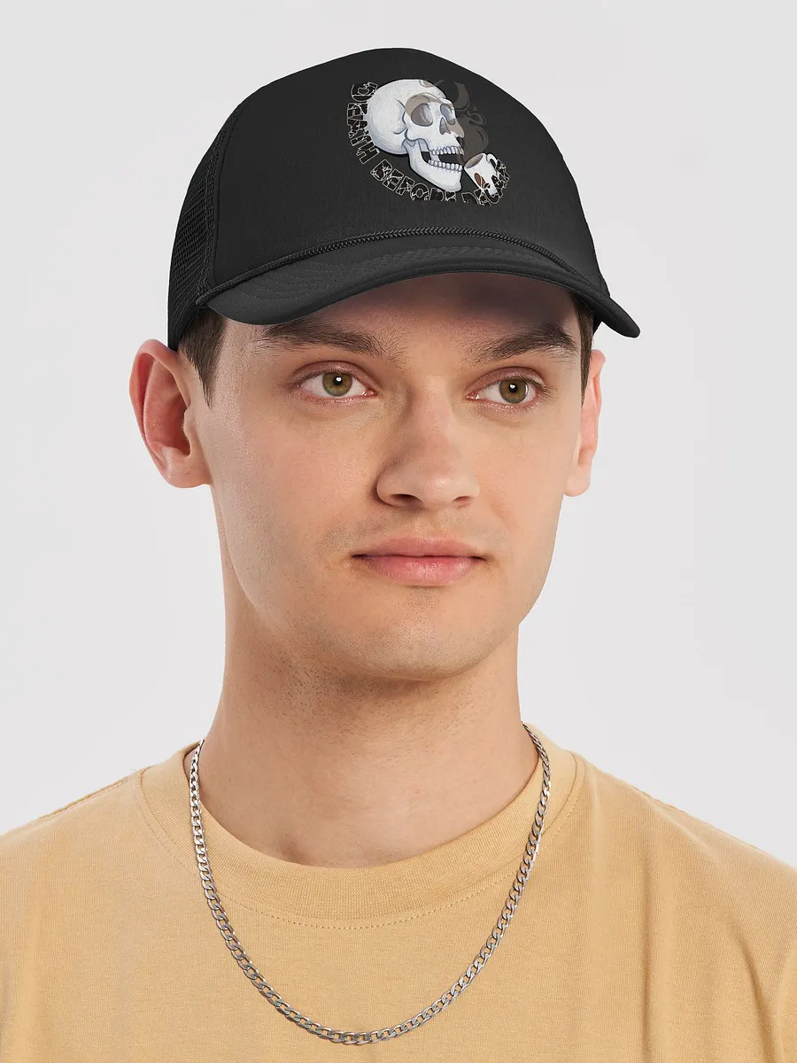 Death Before Decaf Foam Hat product image (5)