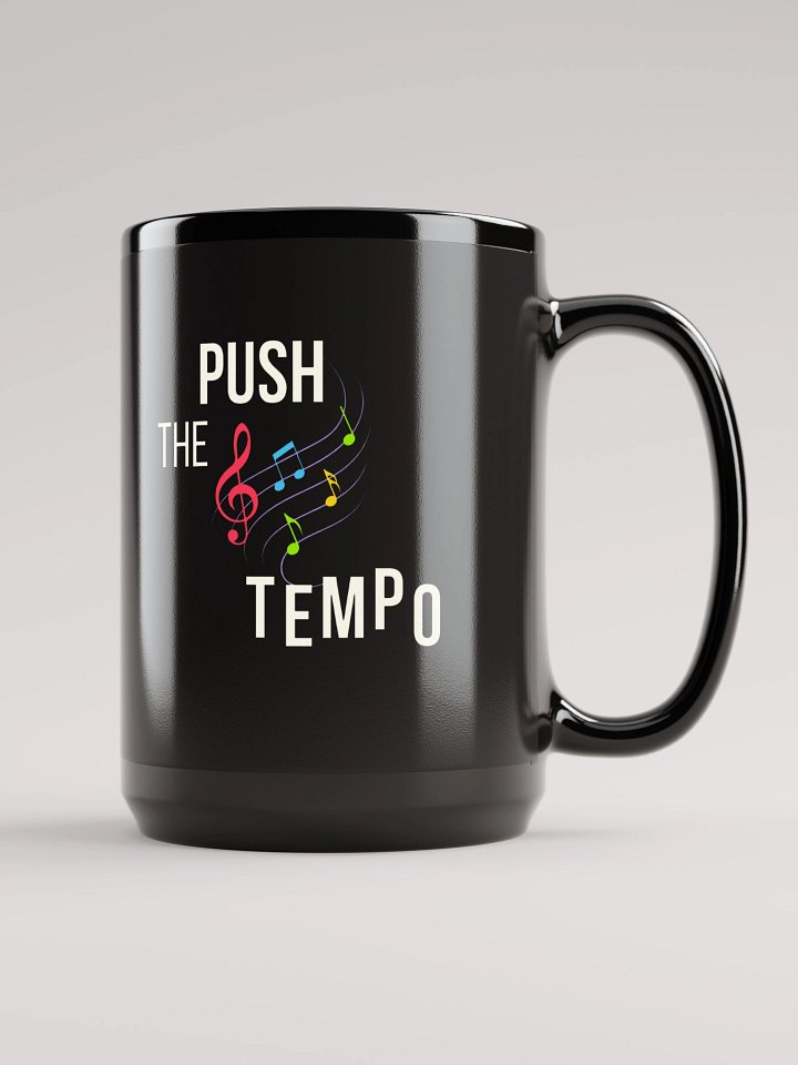 Musical Note Push The Tempo Colorful Mug product image (1)