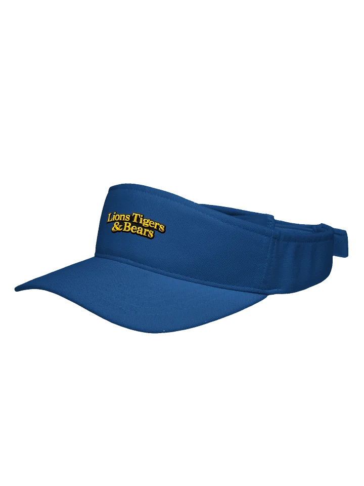 Lions Tigers & Bears Embroidered Visor product image (2)