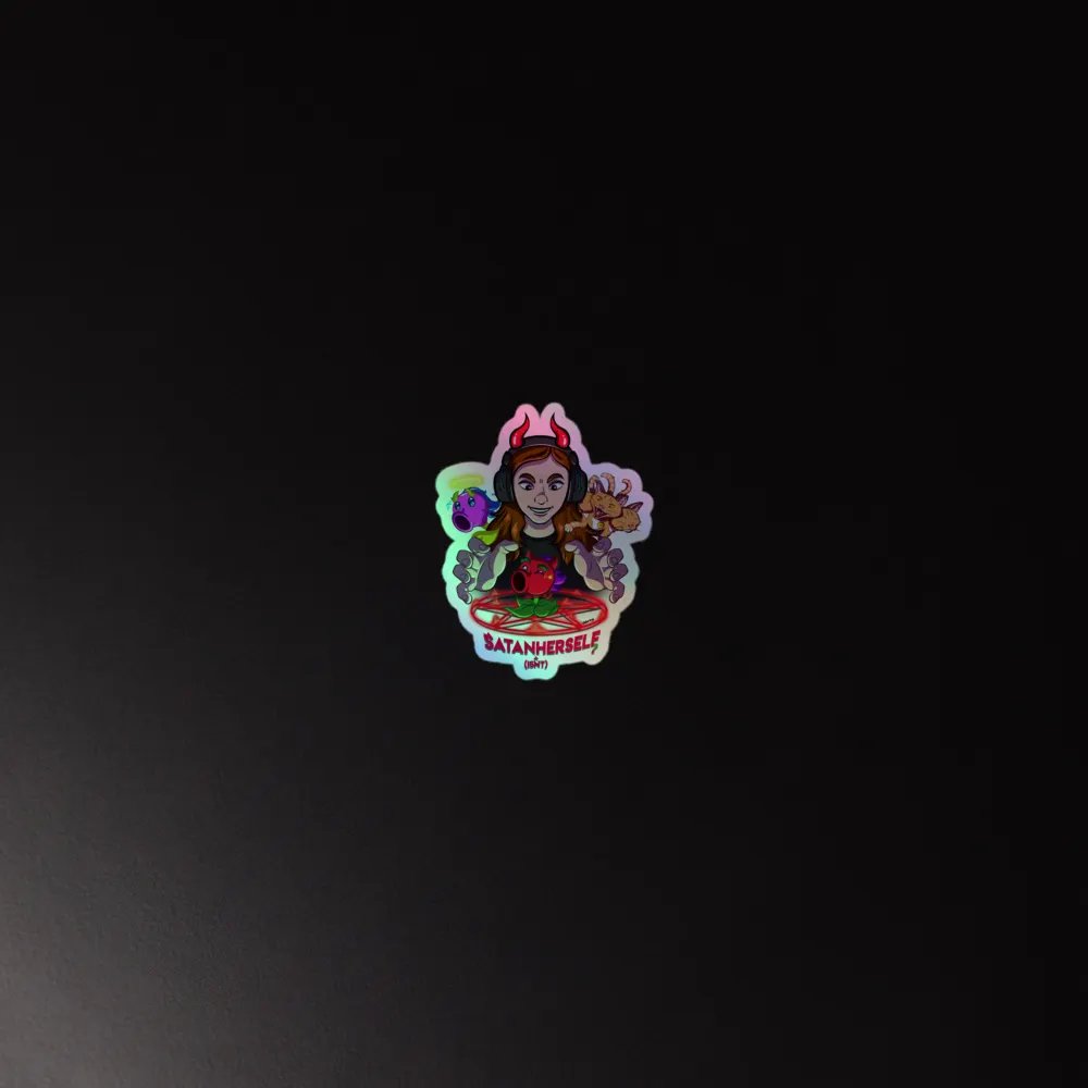 Satanic Rituals Ensemble Holographic Sticker product image (2)