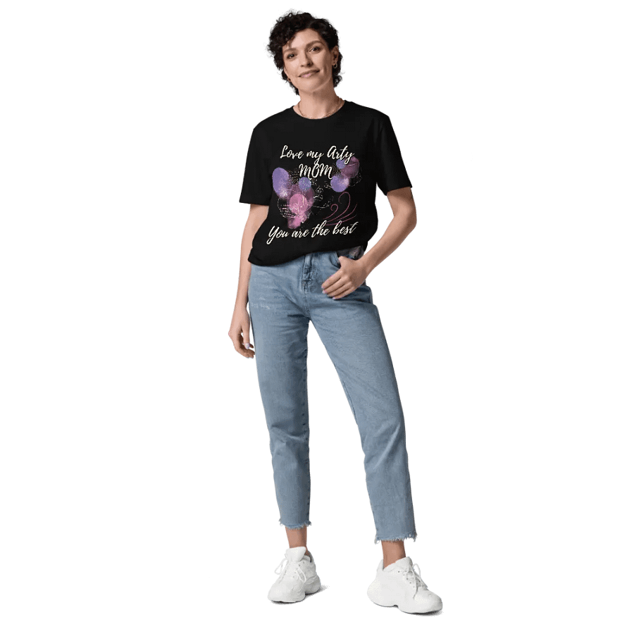 Womens t shirt ' Love my Arty Mom