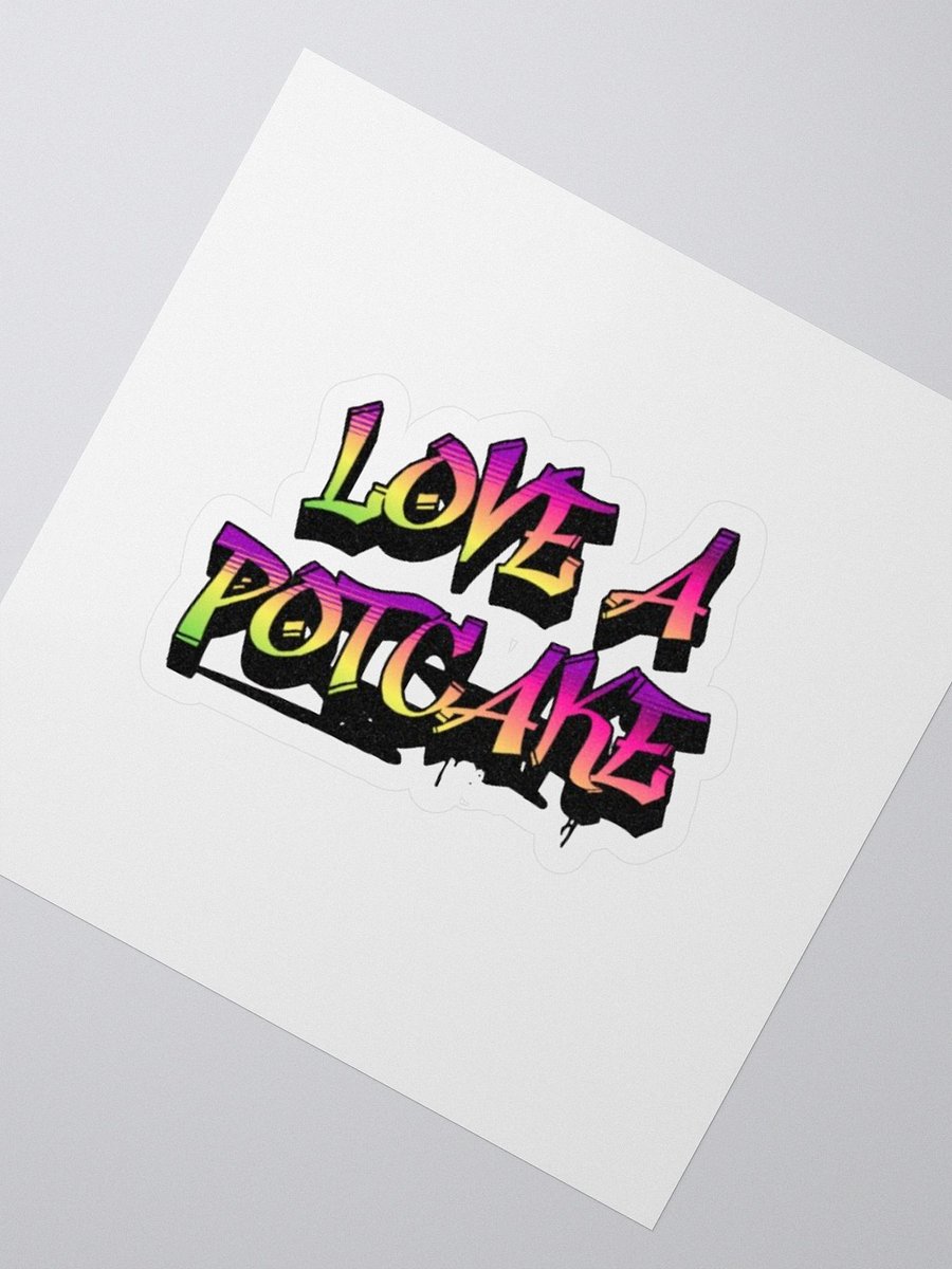 Love A Potcake Sticker product image (2)
