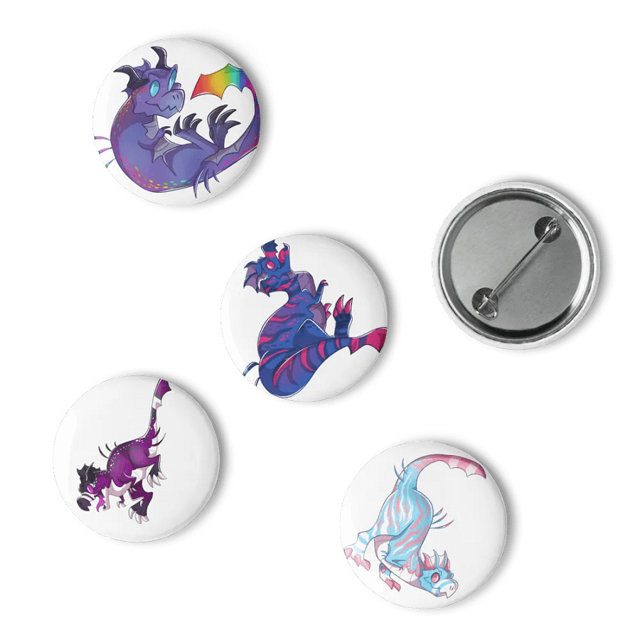 Whimsical Nycta Pin Button Set product image (4)