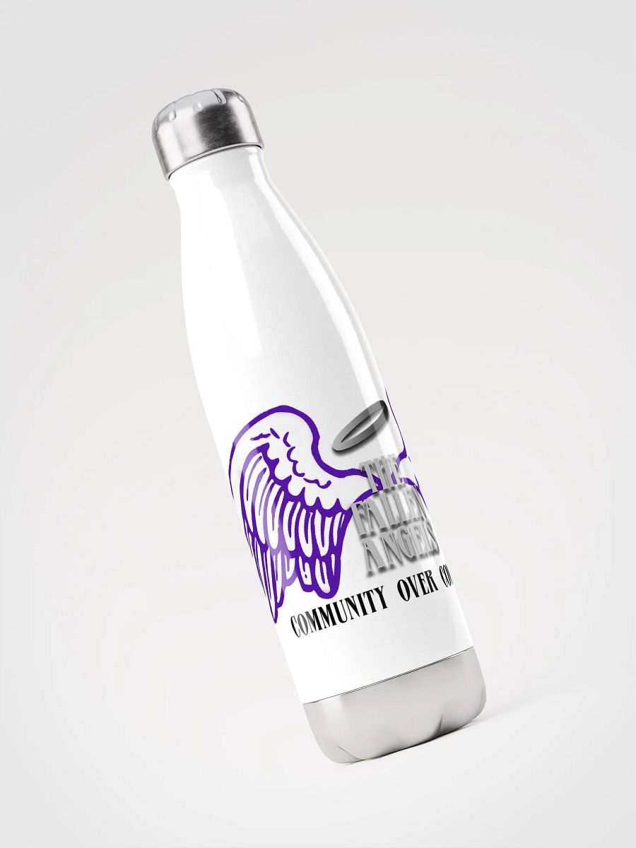 Fallen Angel Stainless Steel Water Bottle White product image (3)