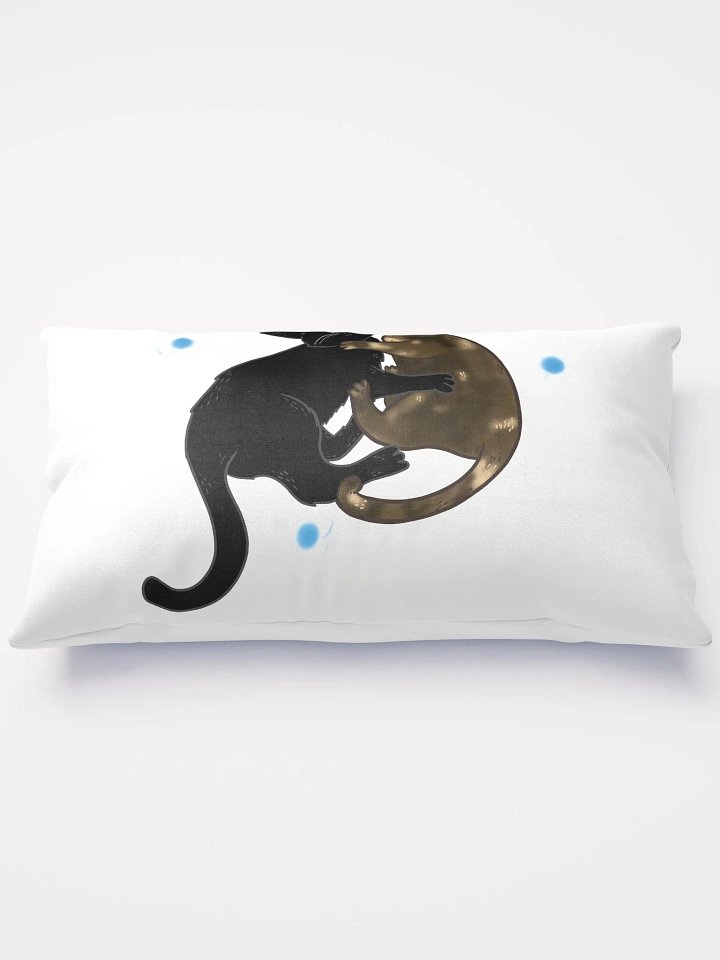 Kitten and Logo Pillow product image (1)