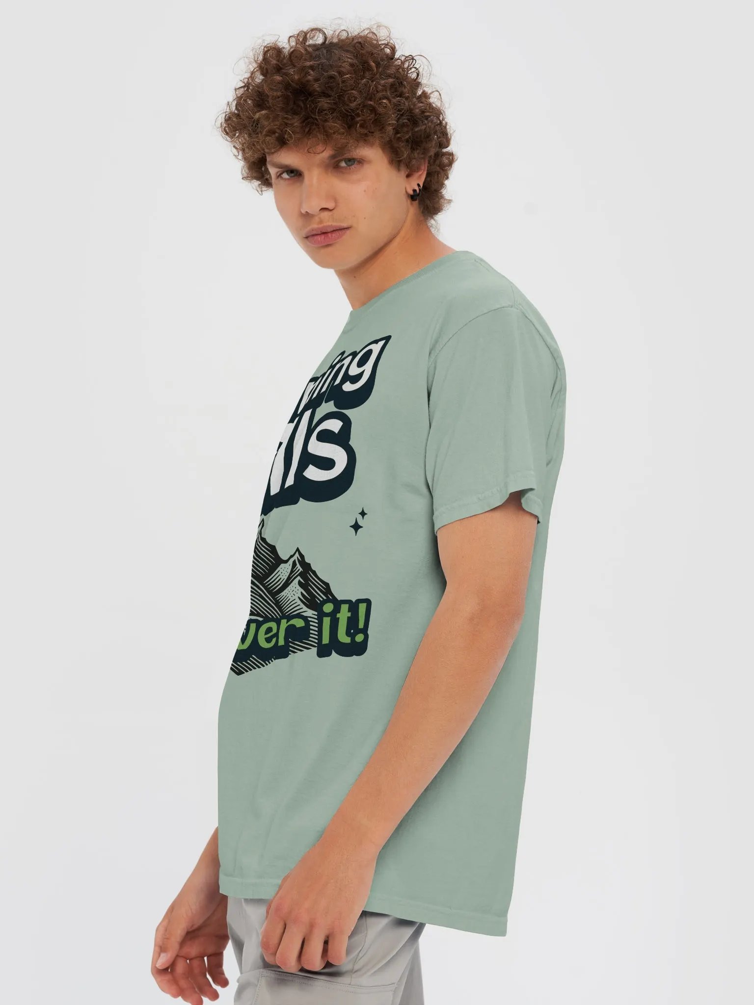 Overcome Hills: Motivational T-Shirt product image (41)
