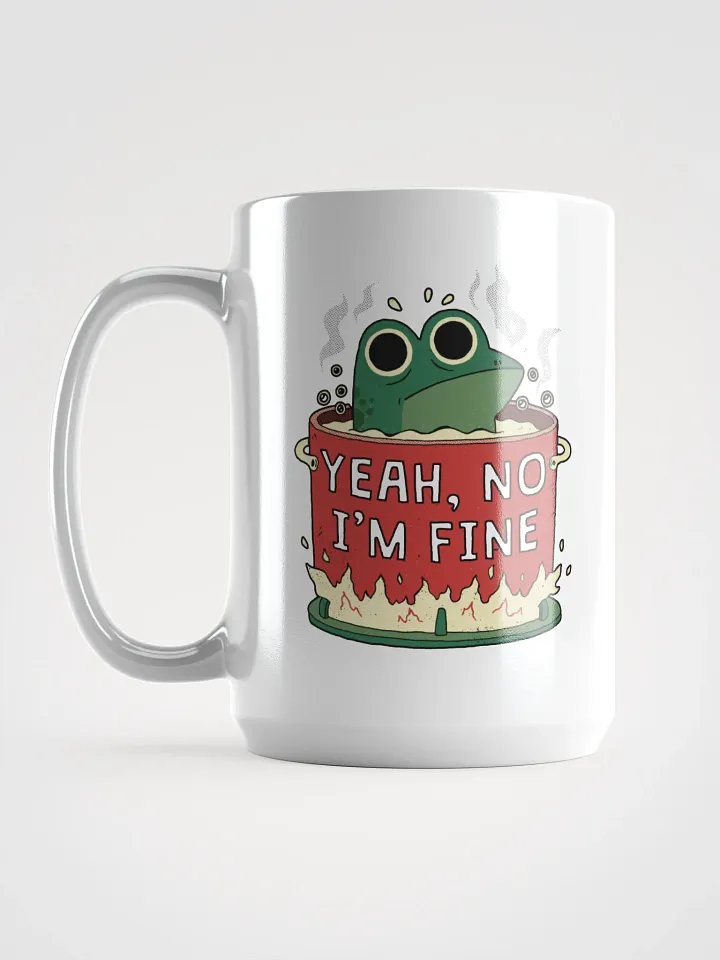 Yeah No I'm Fine (Frog) - Mug product image (2)