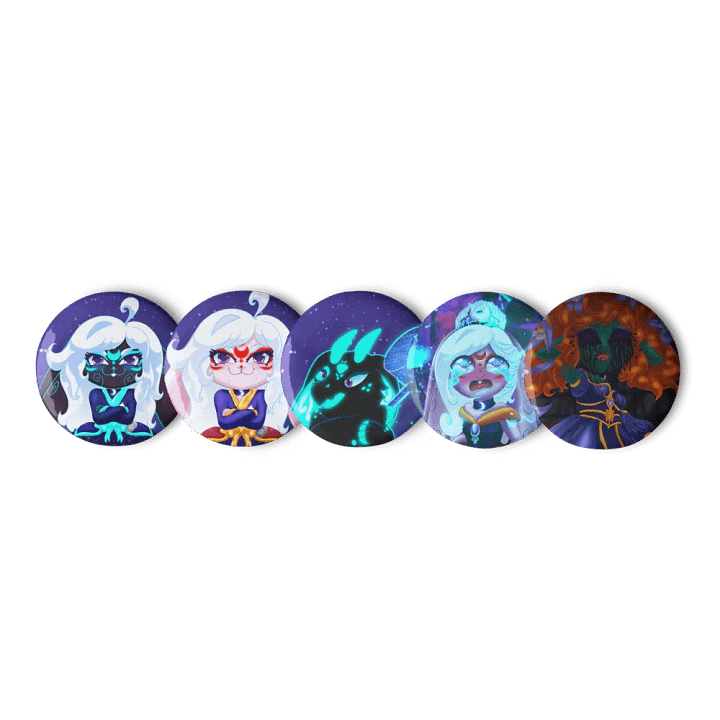 Lunabun and Friends Pin Set product image (2)