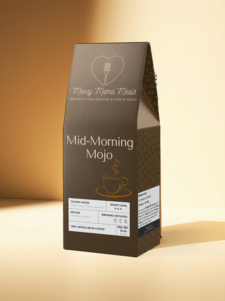 Mid-Morning Mojo Medium Roast Coffee - 12oz Whole Bean or Ground Coffee product image (1)