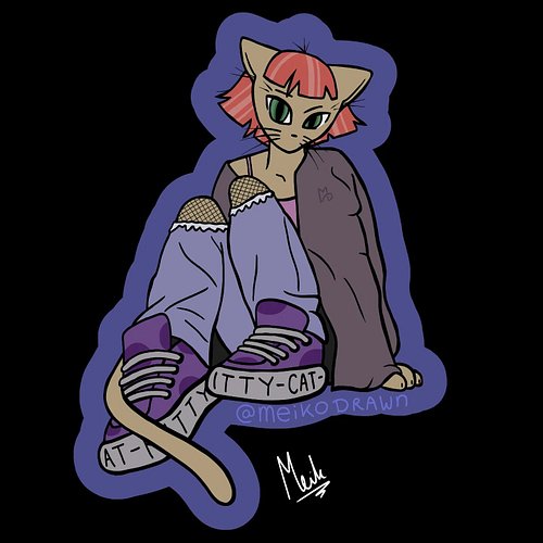 Kitty-Cat
Just loved this pose!!
~
#cat #kitty #fursona #boots #redhead #stare #greeneyes #redhair #rippedjeans #fishnet #kit...