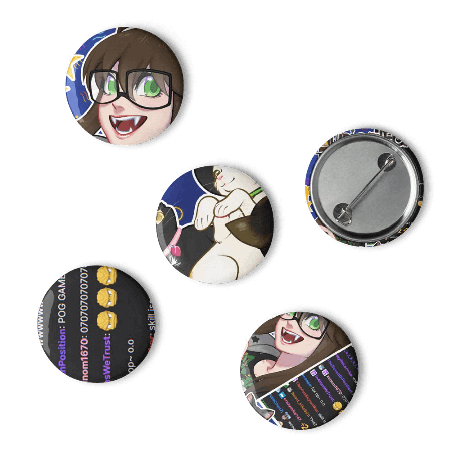 4Year Anniversary Button Pins product image (5)