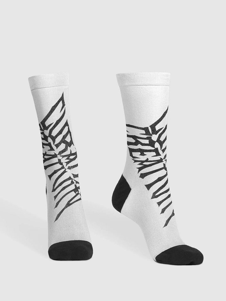"CURATING CREATIVITY" Crew Socks product image (2)