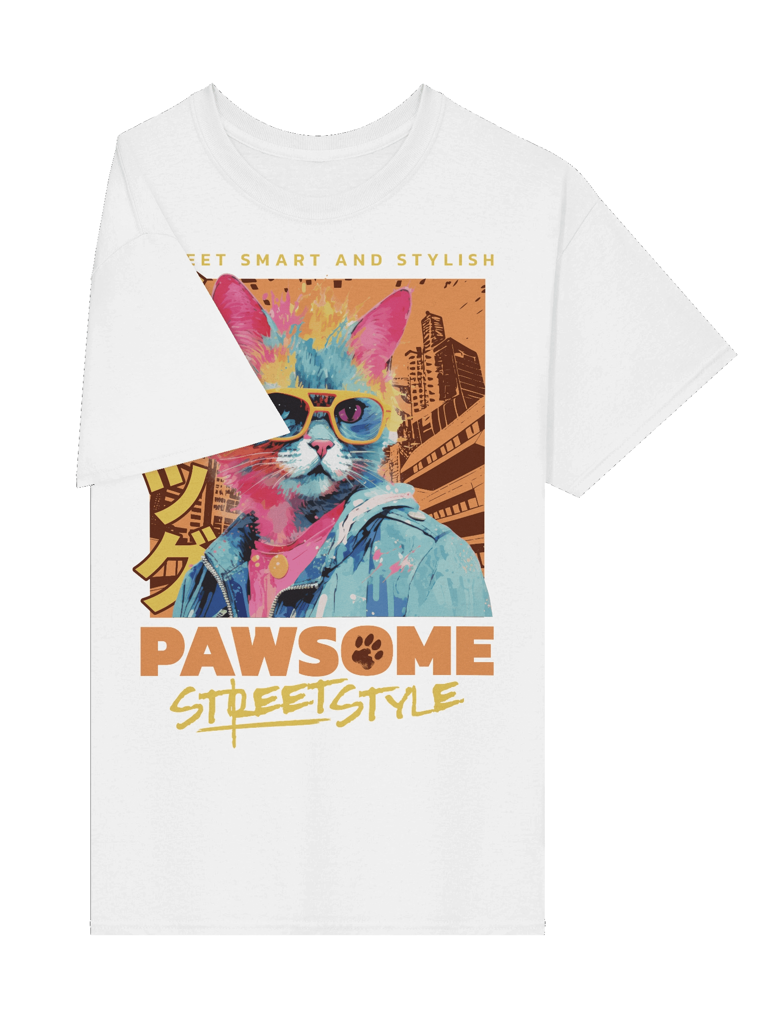 Pawsome Street Style | Gildan Heavyweight Unisex T-Shirt product image (5)
