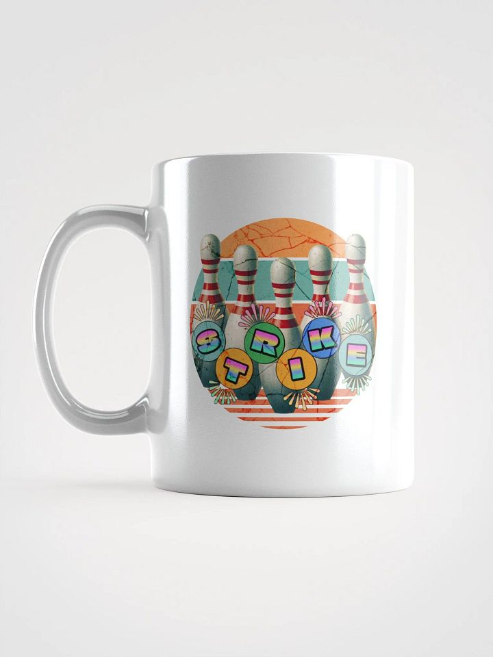 Strike Pins Bowling Retro Mug product image (1)