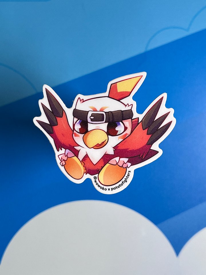 Hawkmon - Sticker product image (1)