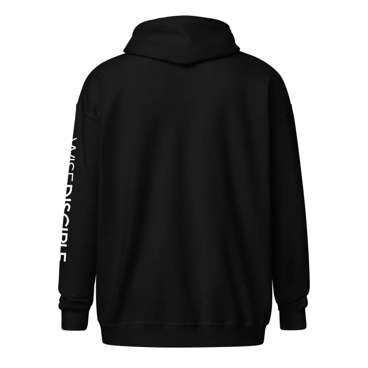 Wise Disciple Logo (Black Zip Hoodie) product image (2)