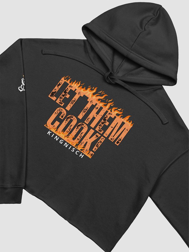 LET THEM COOK! Crop Top Hoodie product image (2)