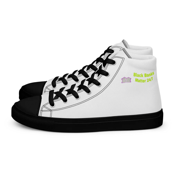Retro Chic High Top Canvas Sneakers product image (1)