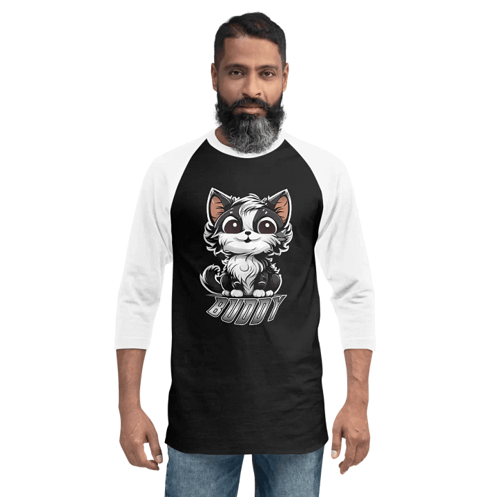 Buddy Tultex Fine Jersey Raglan Tee product image (1)