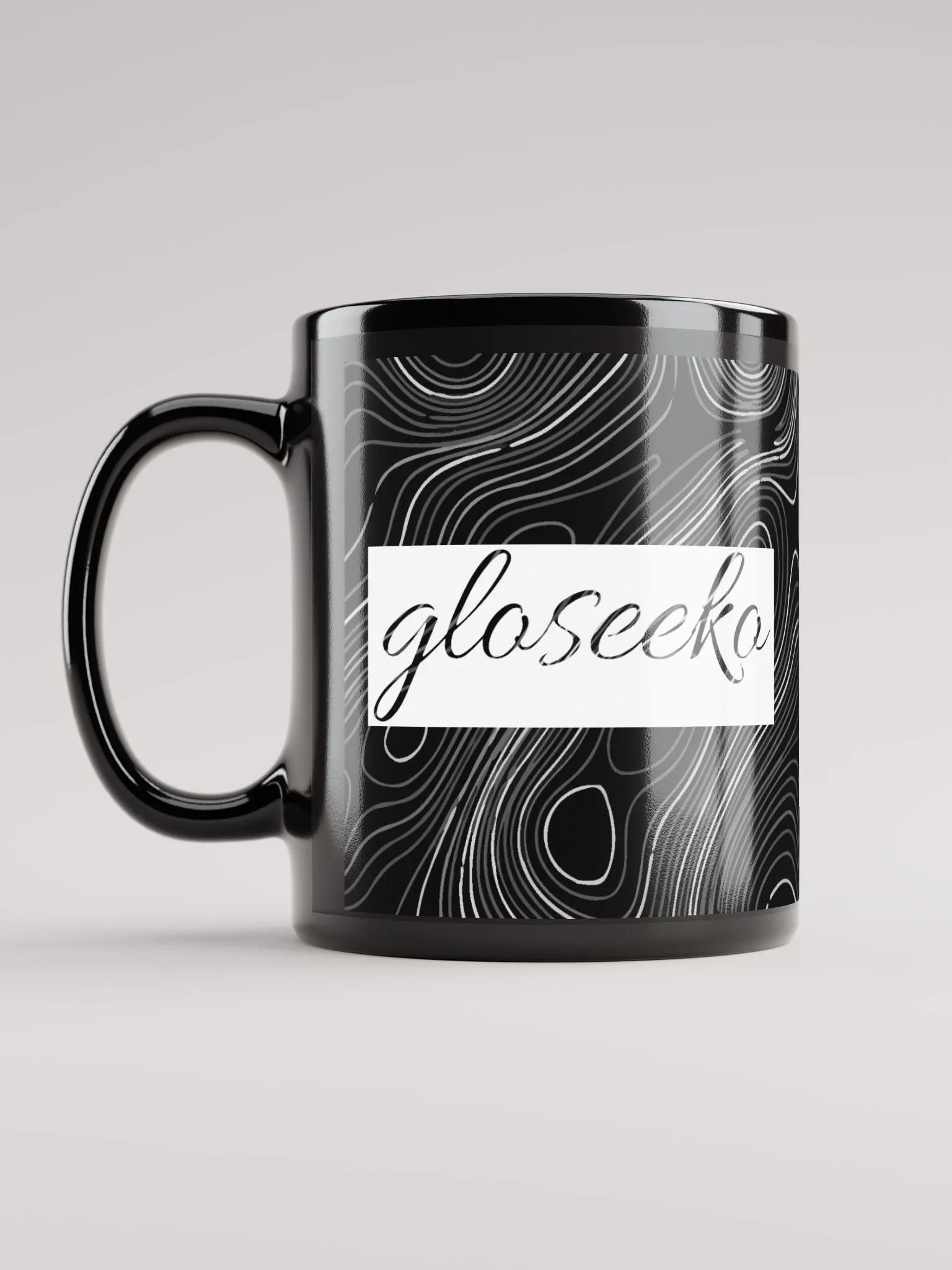WV Topographical Black Mug product image (6)