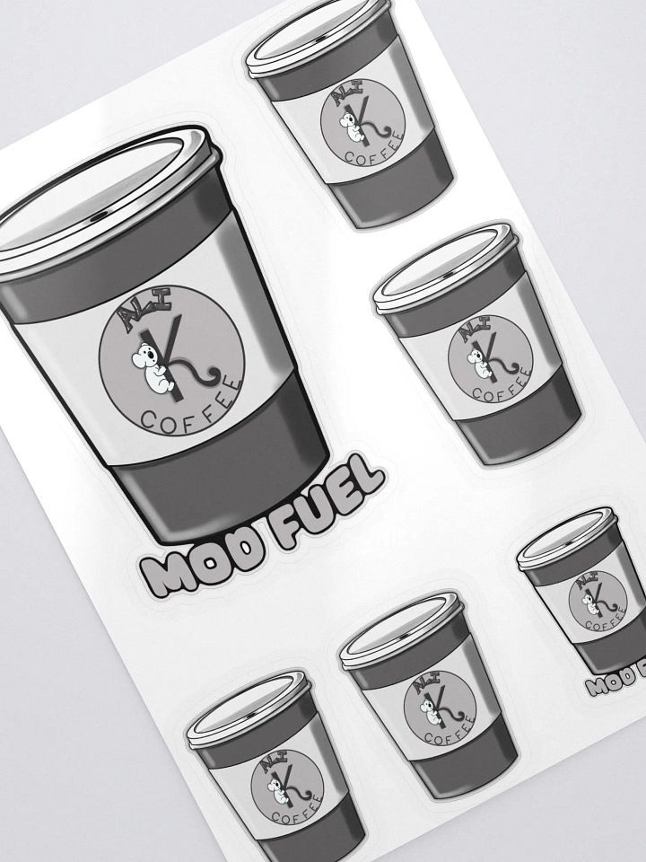 Ali K Coffee 6Stickers product image (1)