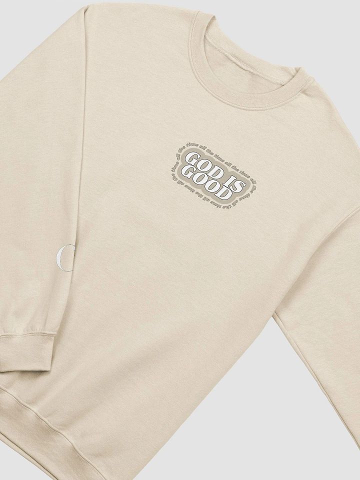 TAN God is Good Sweatshirt product image (2)