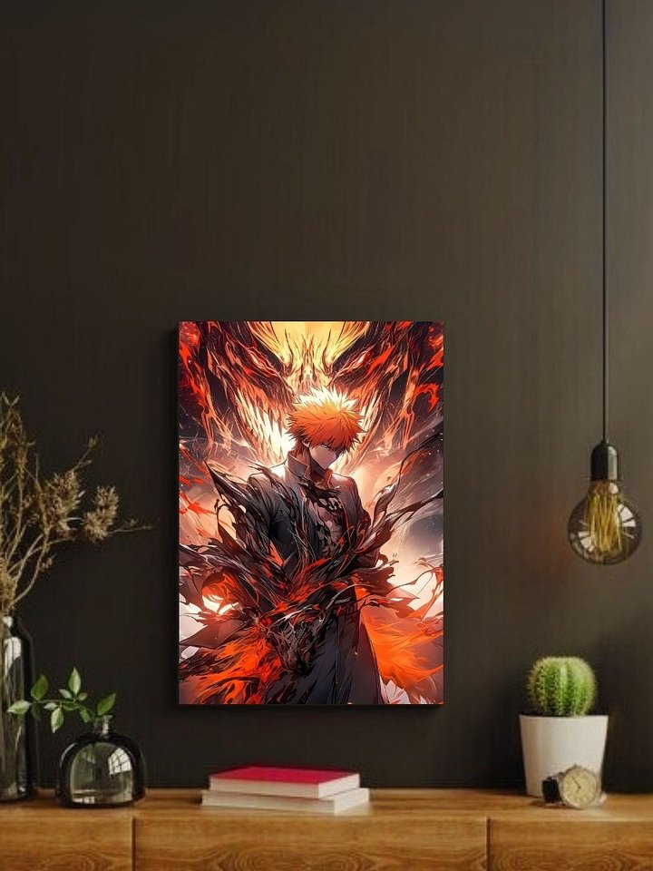 Bleach – Ichigo Infernal Ascension – 8x10 Metal Print product image (2)