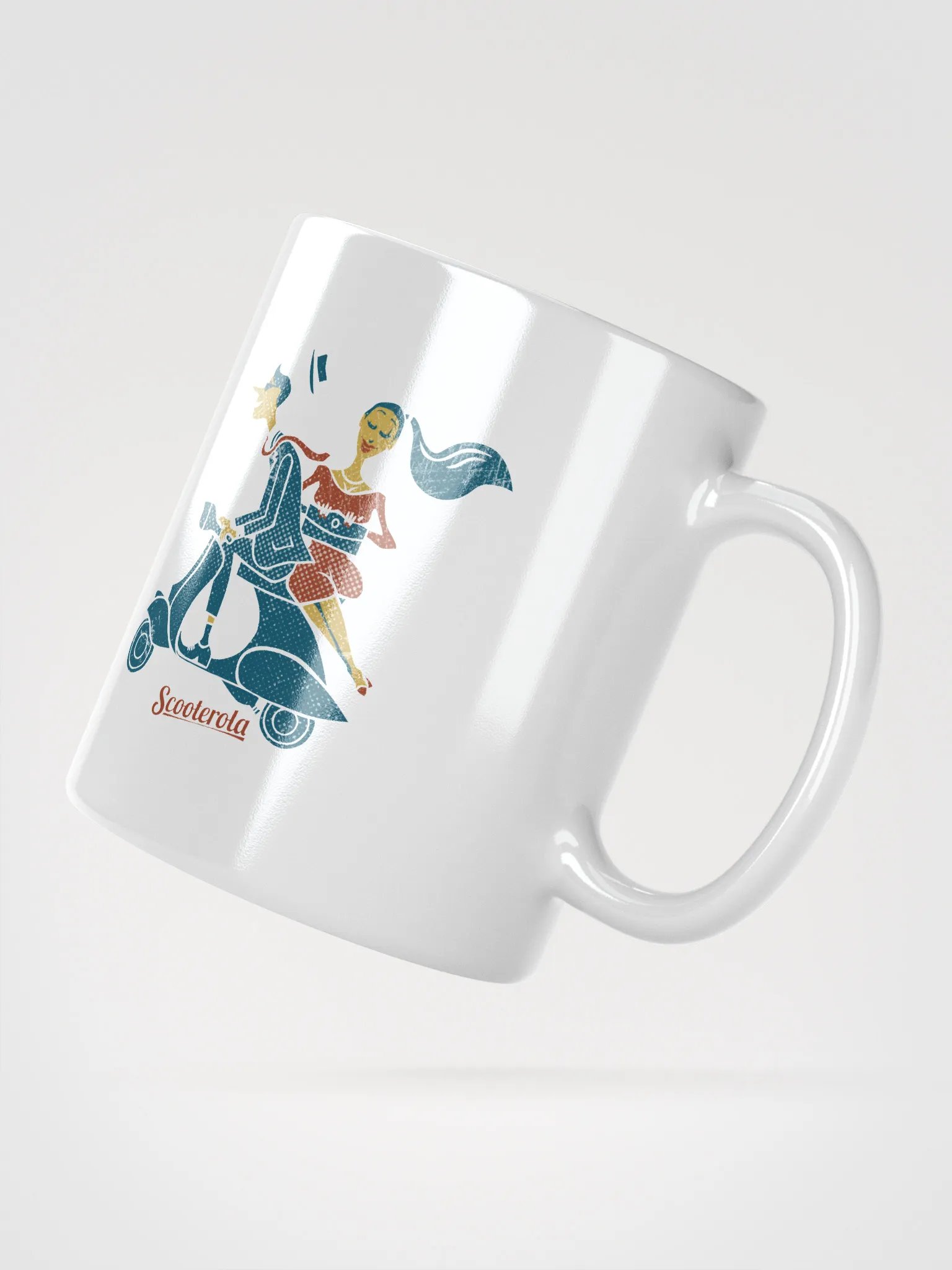 Get the Buzz Vintage Scooter Mug product image (4)