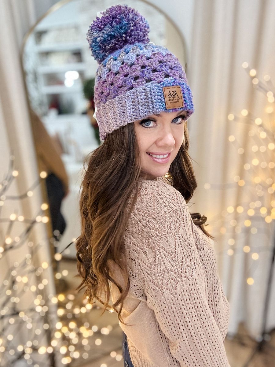 Chunky Granny Hat Crochet Pattern product image (9)
