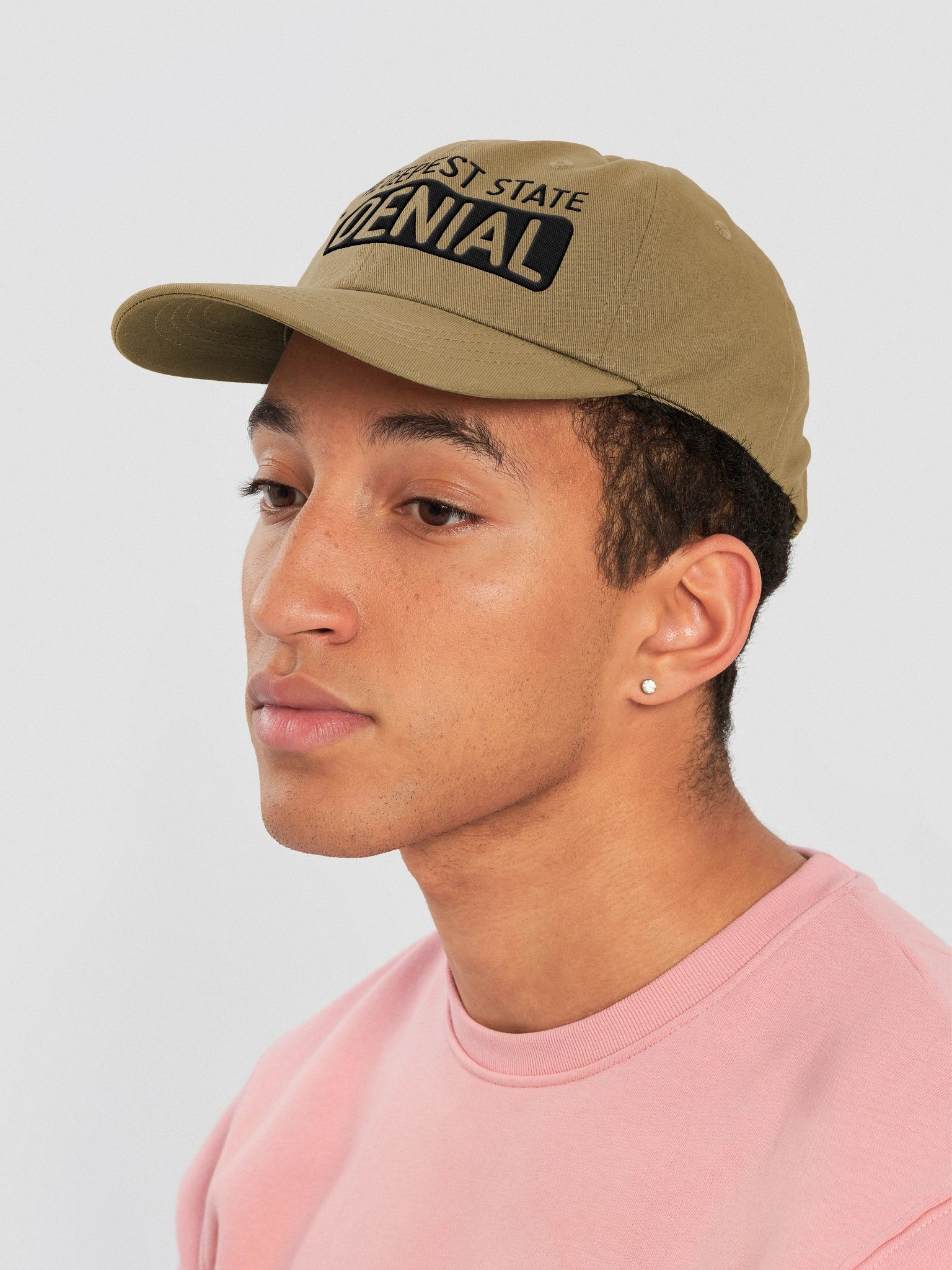 The Deepest State is Denial Hat (Black Embroidery Version) product image (15)