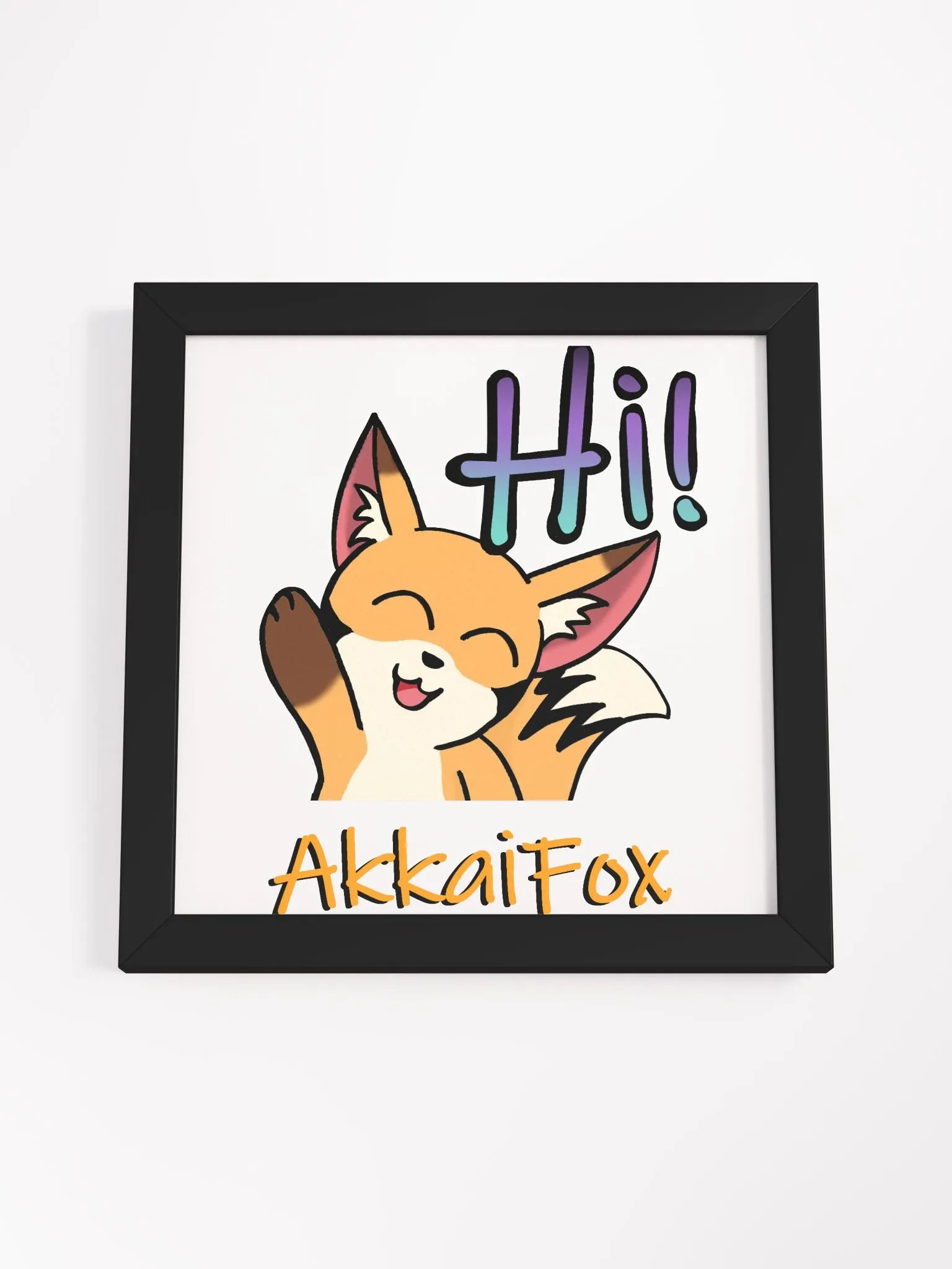 Hi! Framed Poster product image (4)