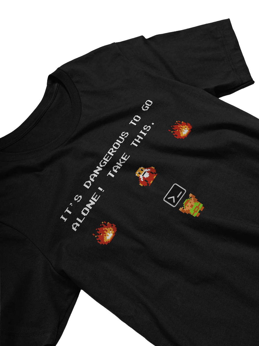 "It's Dangerous to go Alone" T-Shirt product image (21)