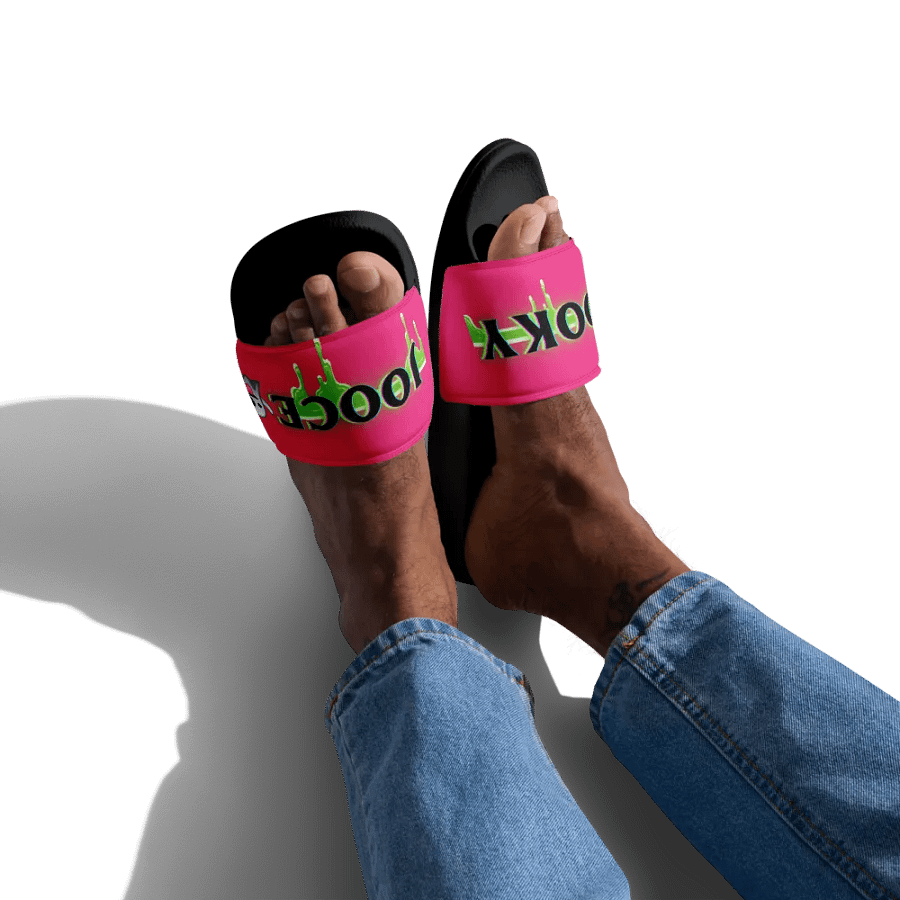 SPOOKY JOOCE Men's Slidez - Hot Pink product image (5)
