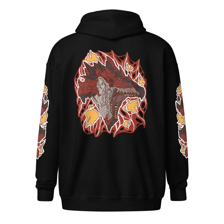 Rathalos (Alt Design) Zip-Up Hoodie product image (1)