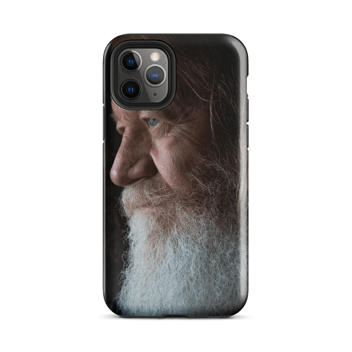 Elderly Man Portrait Phone Case - A Touch of Humanity product image (27)