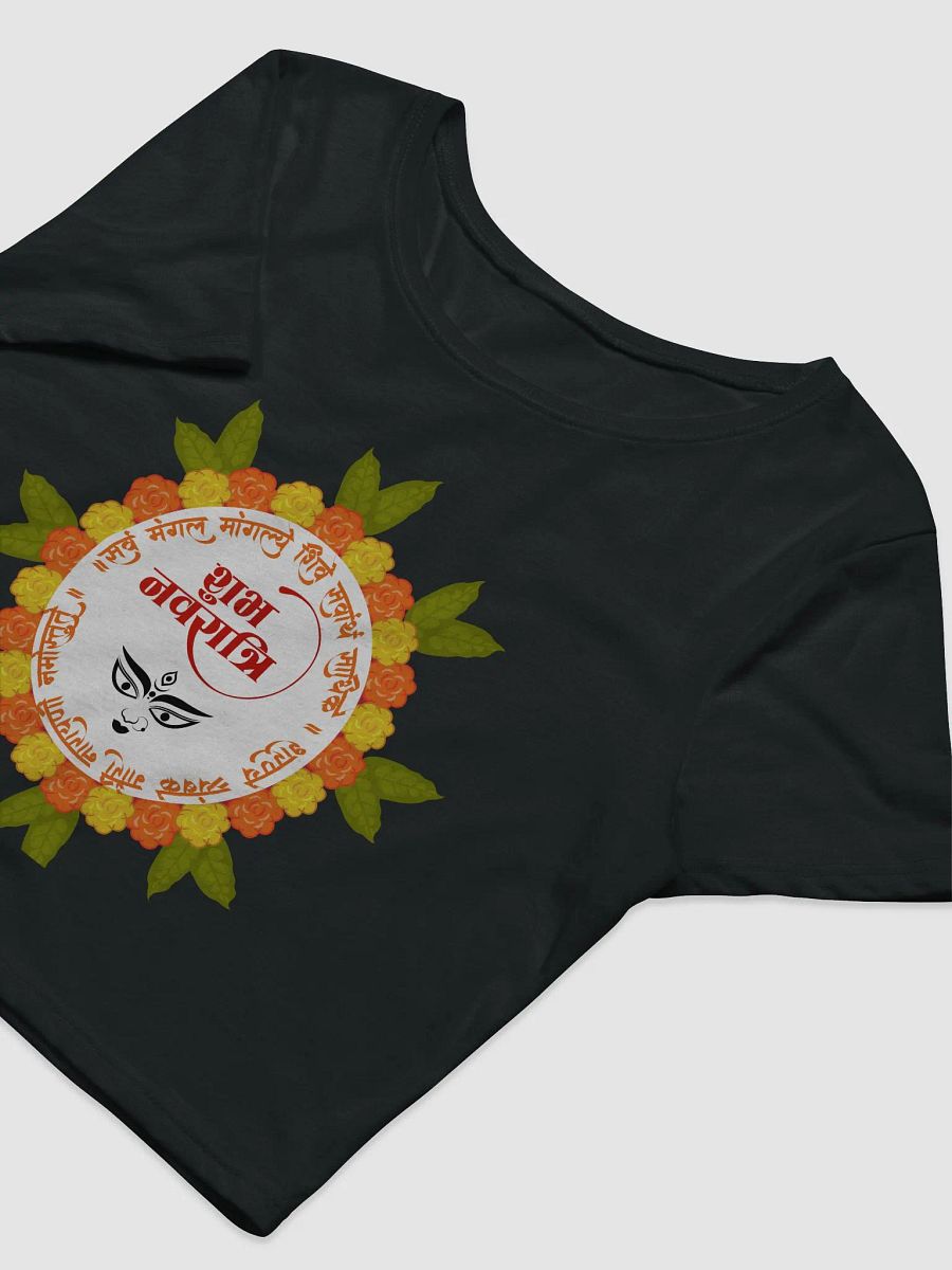 Navratri Crop Tee - Enjoy your festival product image (13)