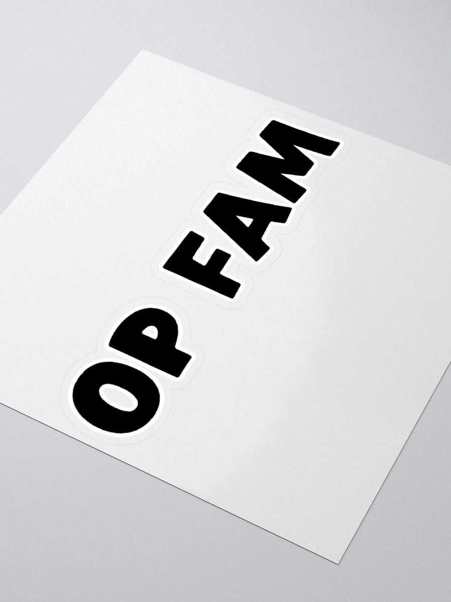 OP FAM sticker product image (3)