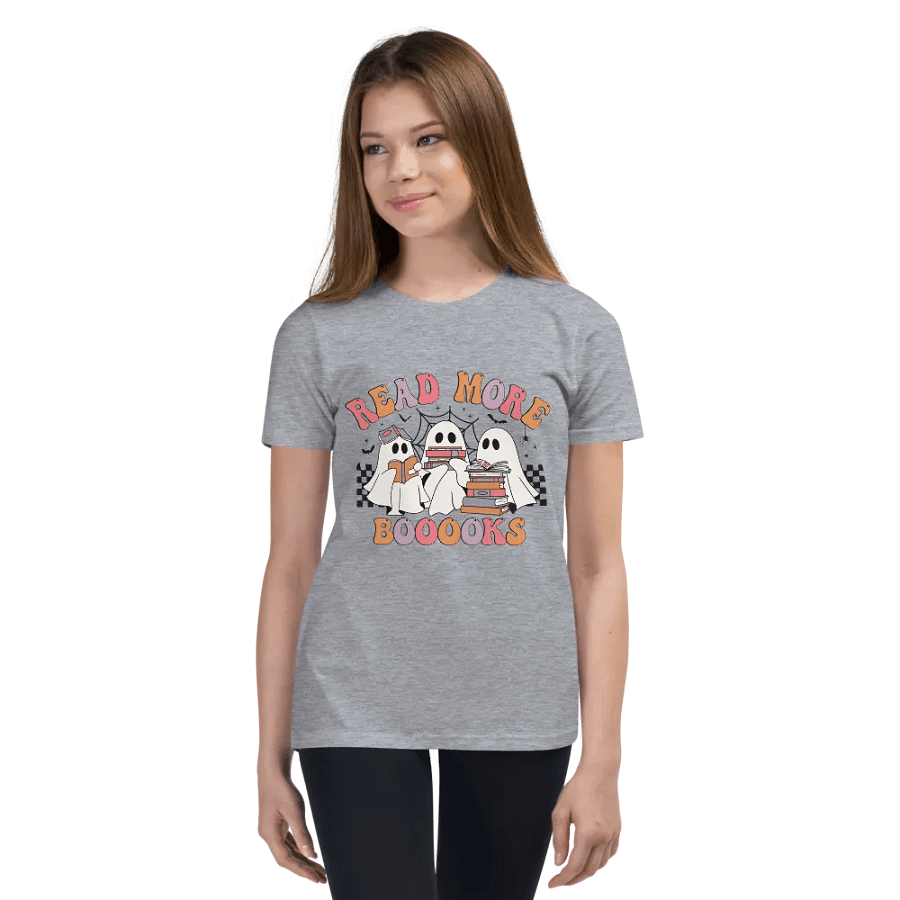 Halloween-Teacher-Ghost-Read-More T-Shirt | Spooky & Educational Halloween Tee for Teachers product image (75)