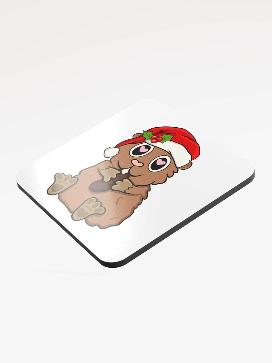 Christmas Guinea Pig Coaster (On White) product image (3)