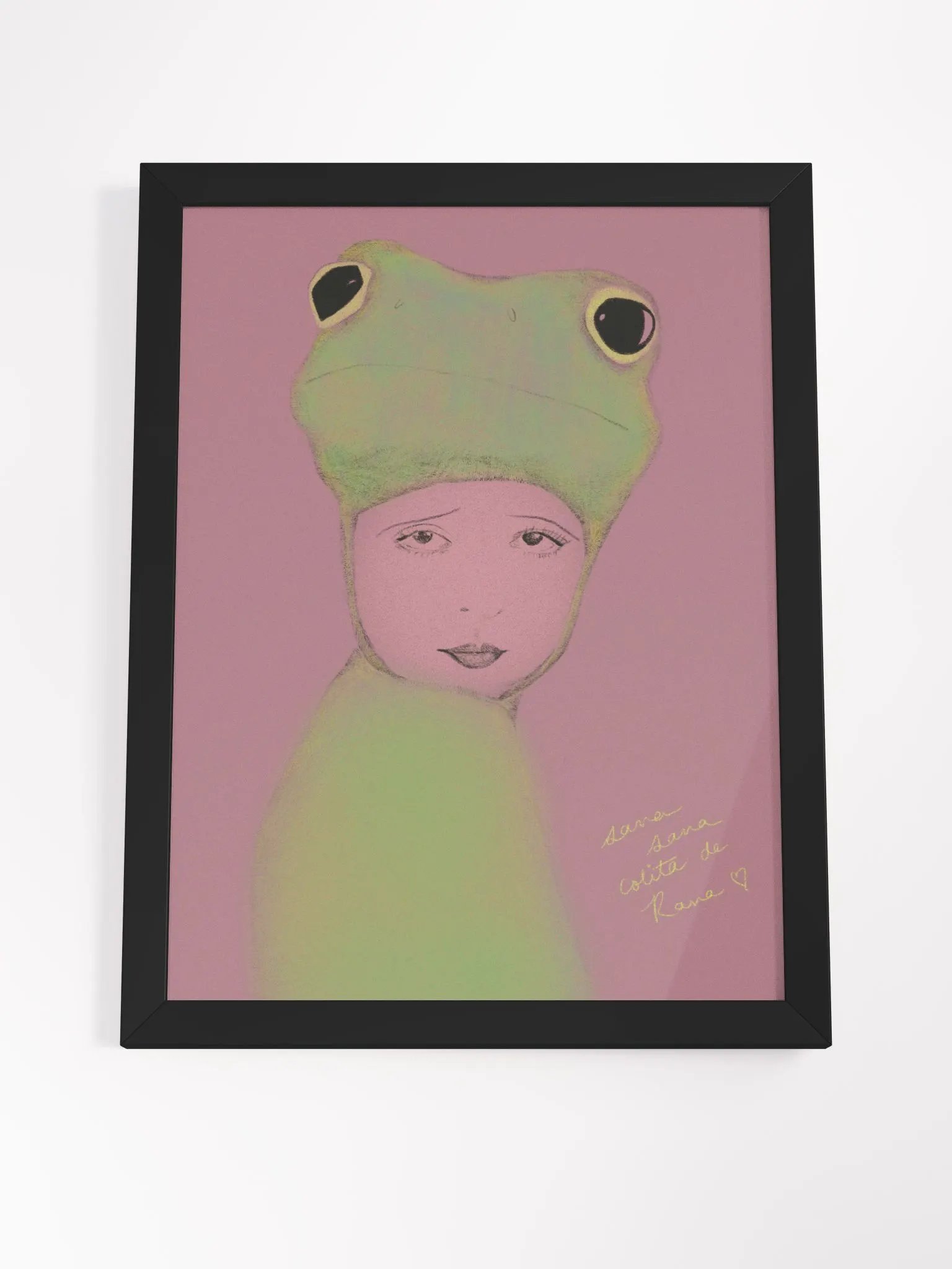 Miss Rana Poster (with Frame) product image (10)
