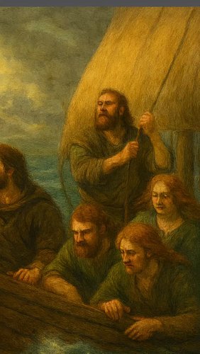 Did you ever hear about the Voyage of Bran ? 

Learn more at OghamLore.com 

#ogham #ireland #celtichistory #mythology