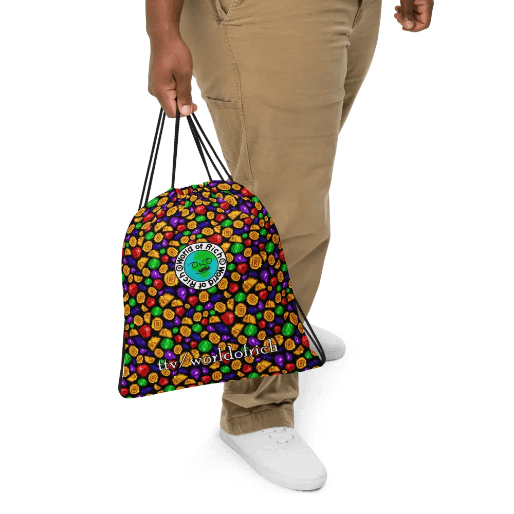 worldofrich Coin and Gem Pull-String Bag product image (5)