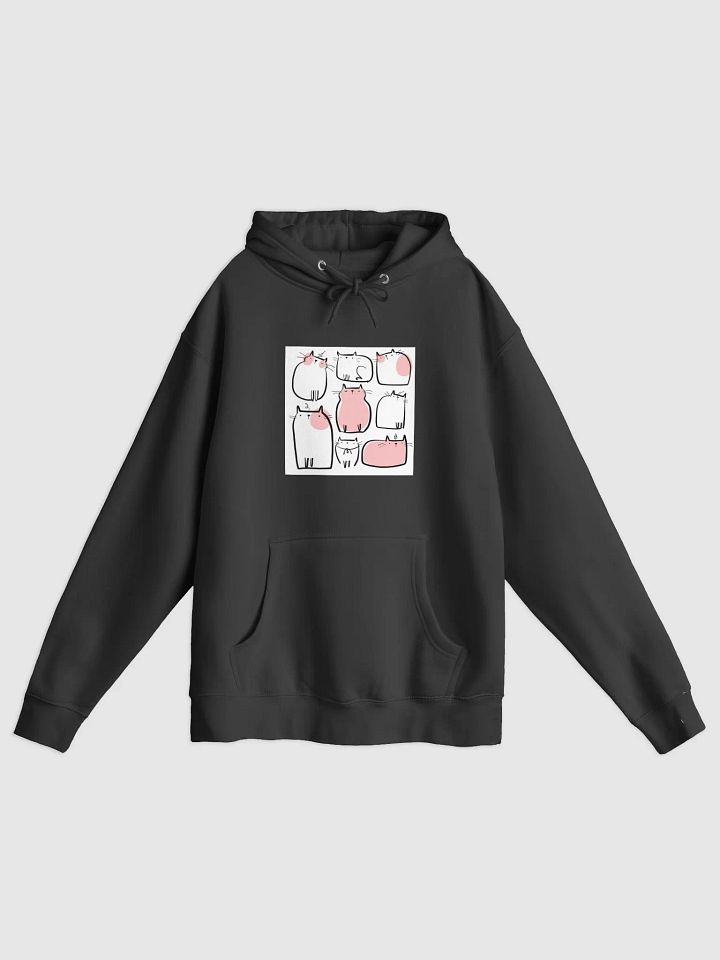 Boho Style Cat Cartoon Premium Hoodie product image (1)