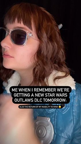 NEW STAR WARS OUTLAWS DLC TOMORROW! 
I’ll be live tomorrow (5/15) night starting the new adventure with Kay Vess and Hondo Oh...