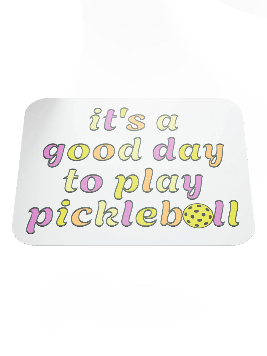 Its A Good Day To Play Pickleball Mouse Pad product image (2)