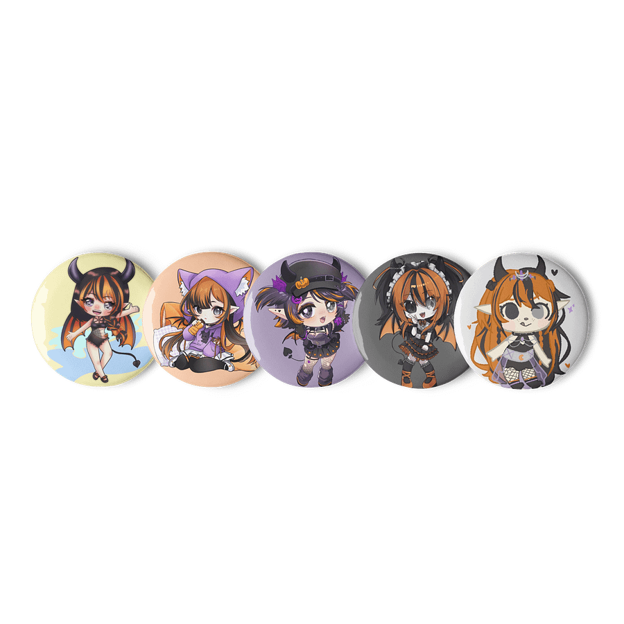 2nd Anniversary ALL OUTFITS - Button set product image (1)