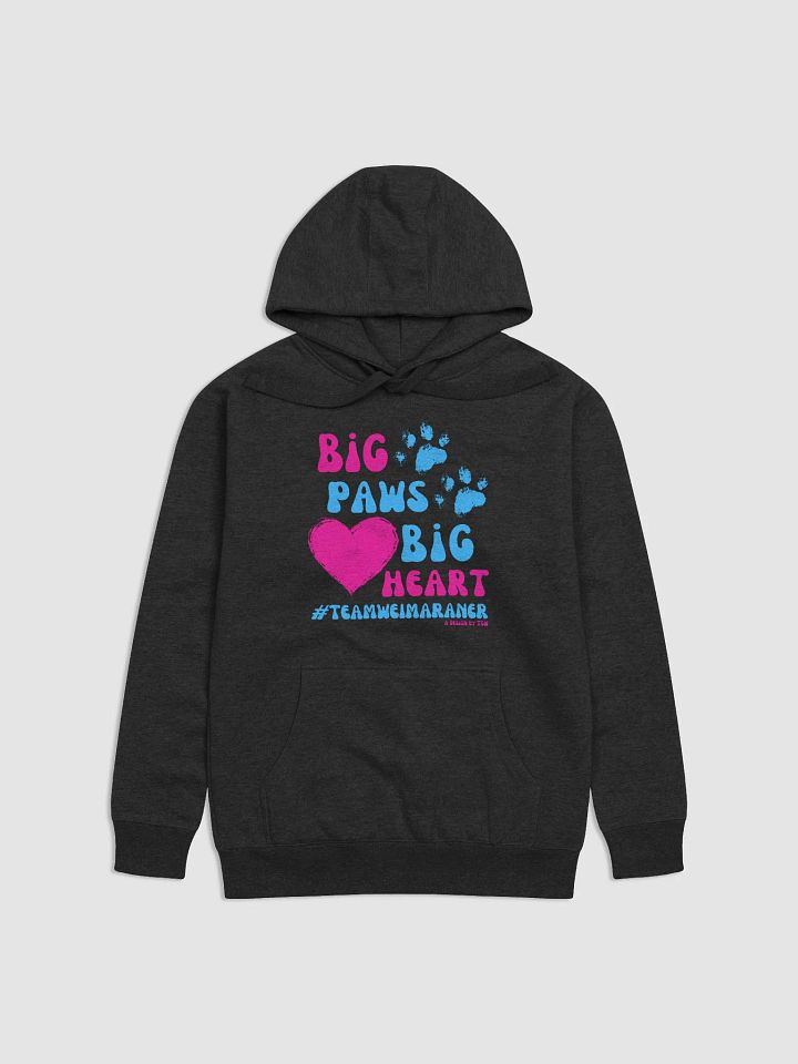 Big Paws, Big Heart - Cotton Heritage Unisex Premium Hoodie product image (2)
