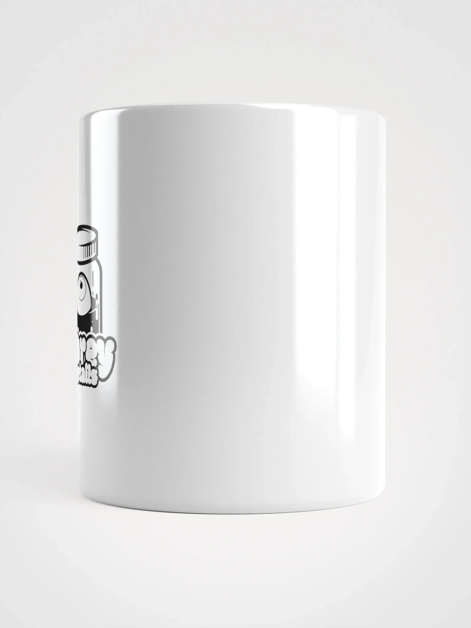 Full Logo Black - White Glossy Mug product image (5)
