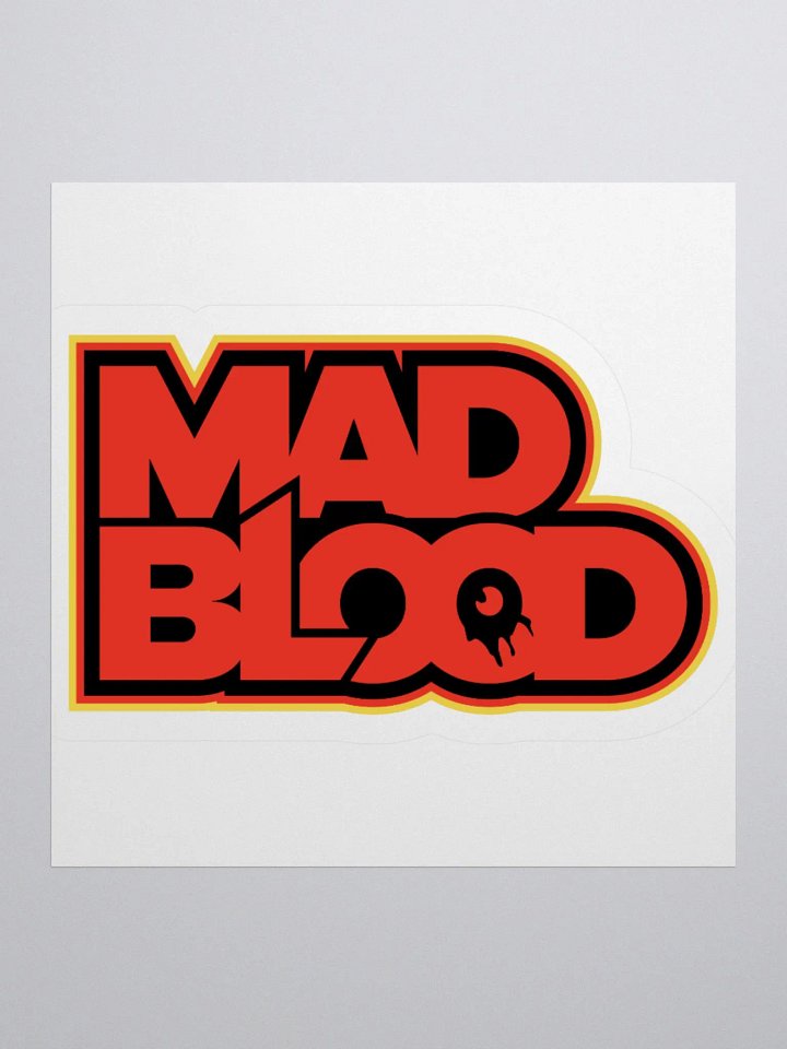 Mad Blood Logo Sticker product image (1)