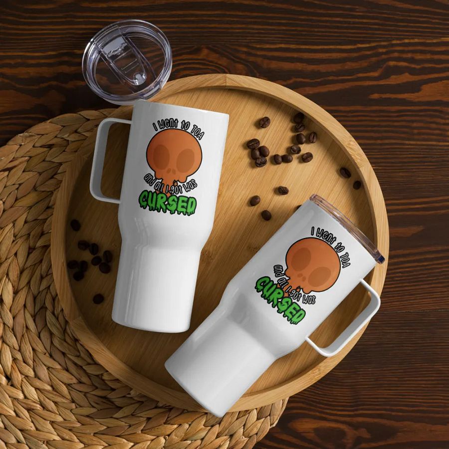 All I Got Was Cursed - Druid - Travel Mug w/Handle product image (12)